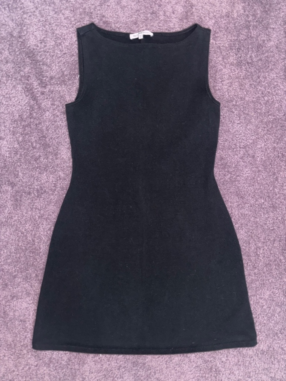 Classic Black Sleeveless Sheath Dress
